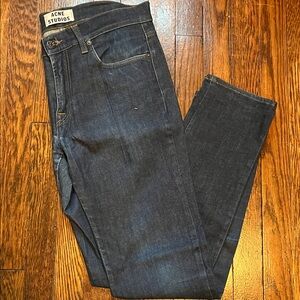 Acne Men's Dark Blue Slim Jeans